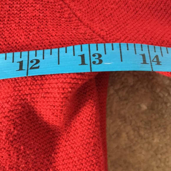 Red Ann Taylor Factory sweater XXSP - Picture 3 of 8